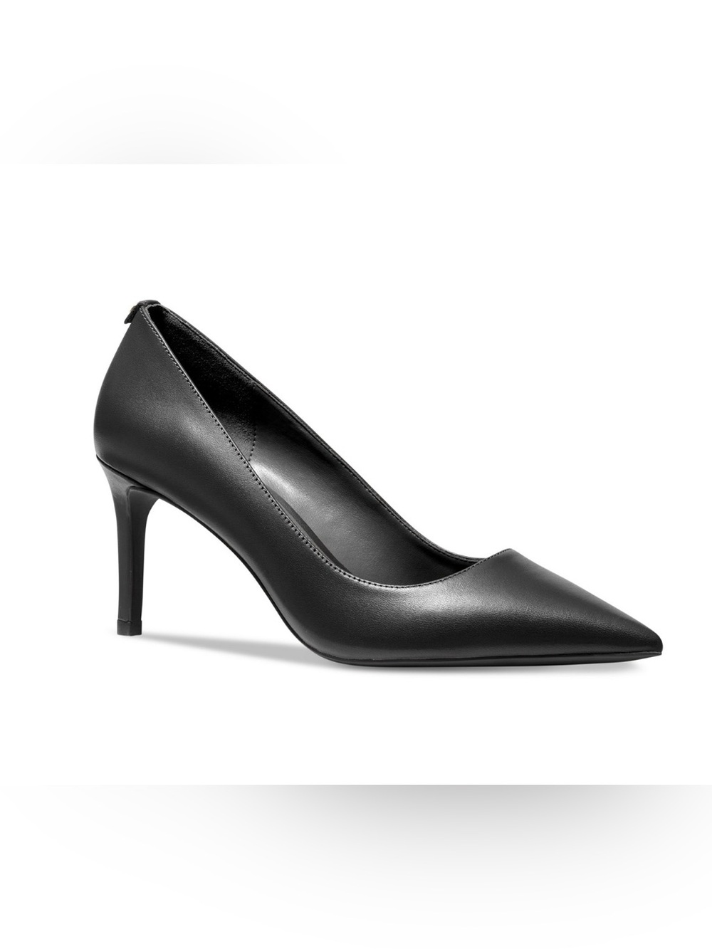 Michael Kors Alina Flex Pointed Toe Pumps Black Leather Size 9M